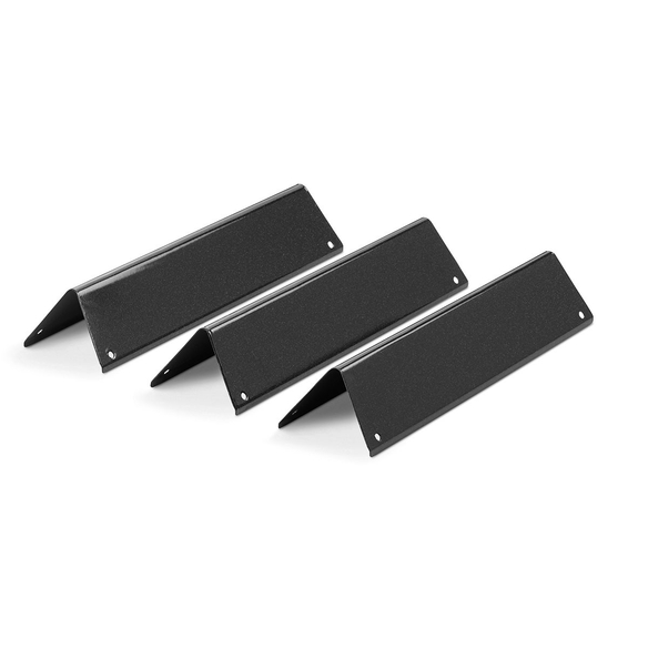 Barres Flavorizer Weber émaillées Spirit 200 - lot de 3 (boutons façade)