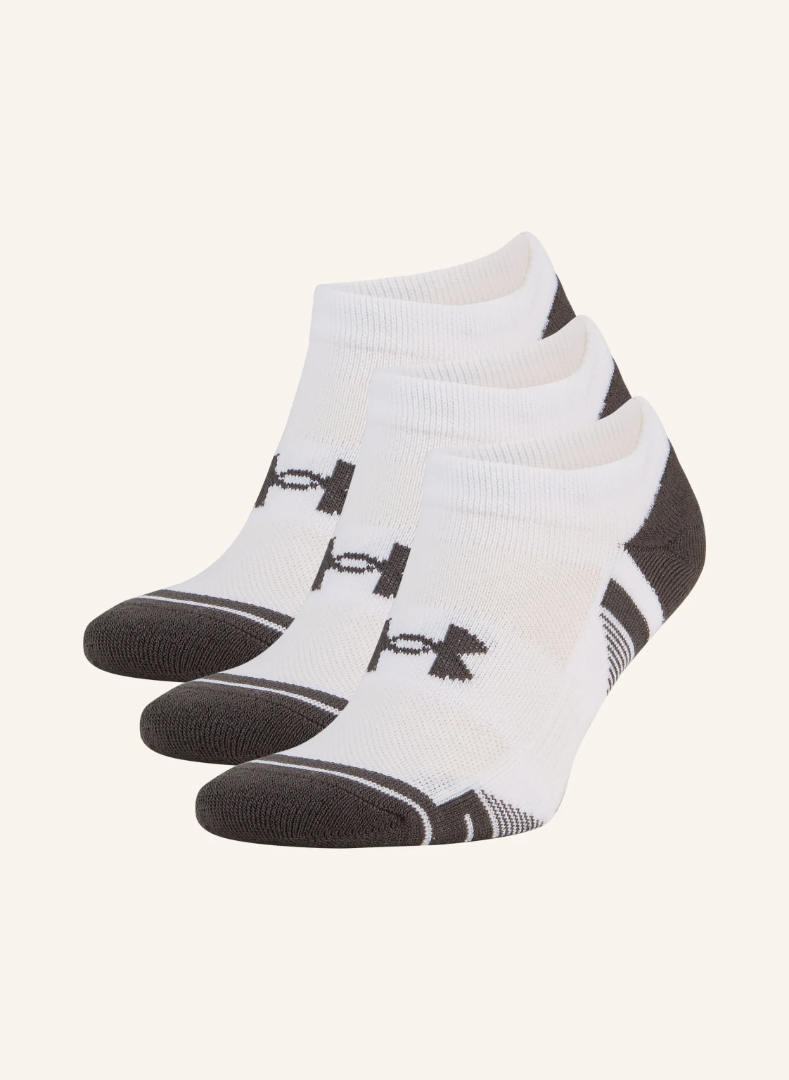 UNDER ARMOUR 3er-Pack Sneakersocken UA PERFORMANCE TECH