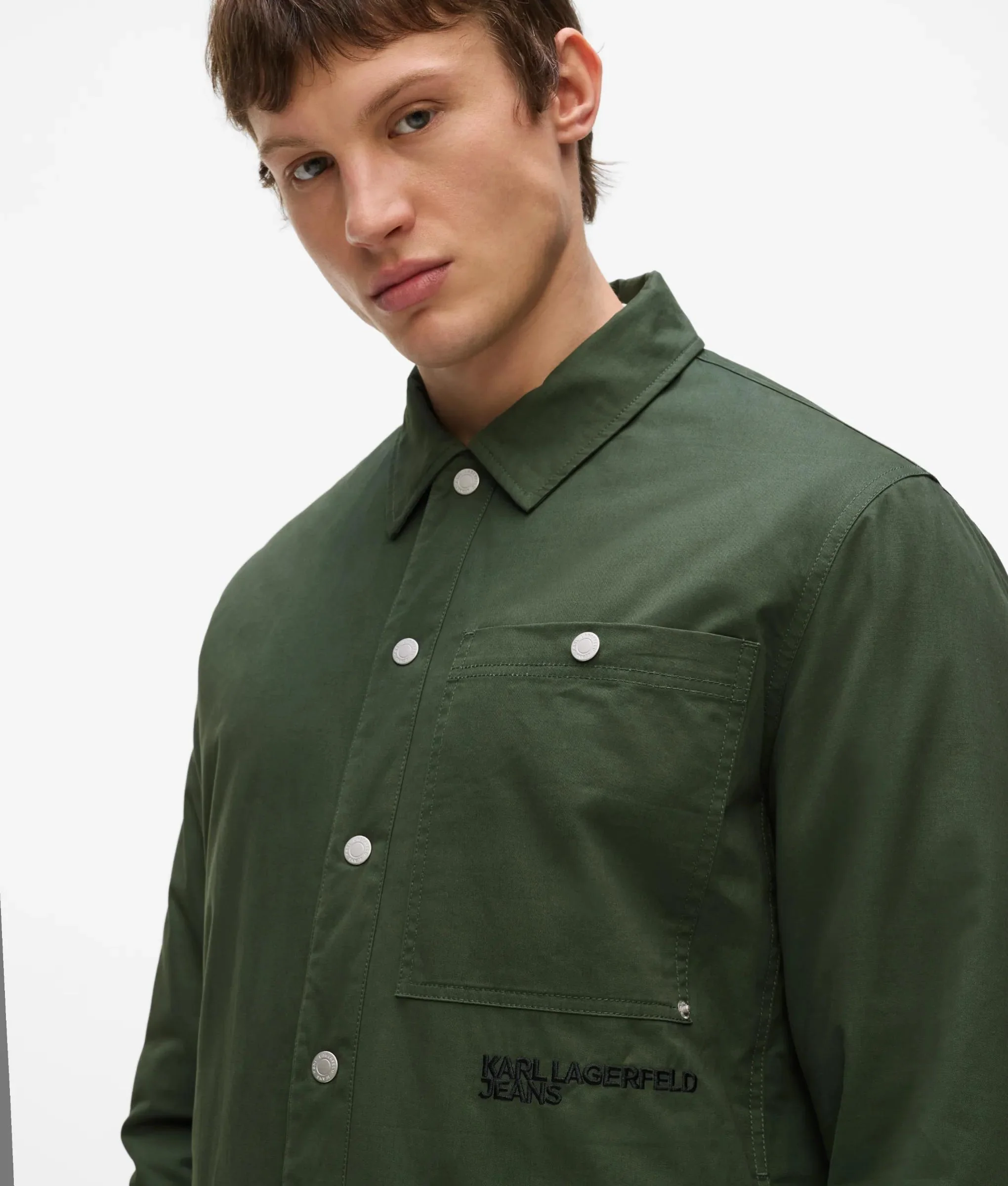 Veste chemise légèrement rembourrée