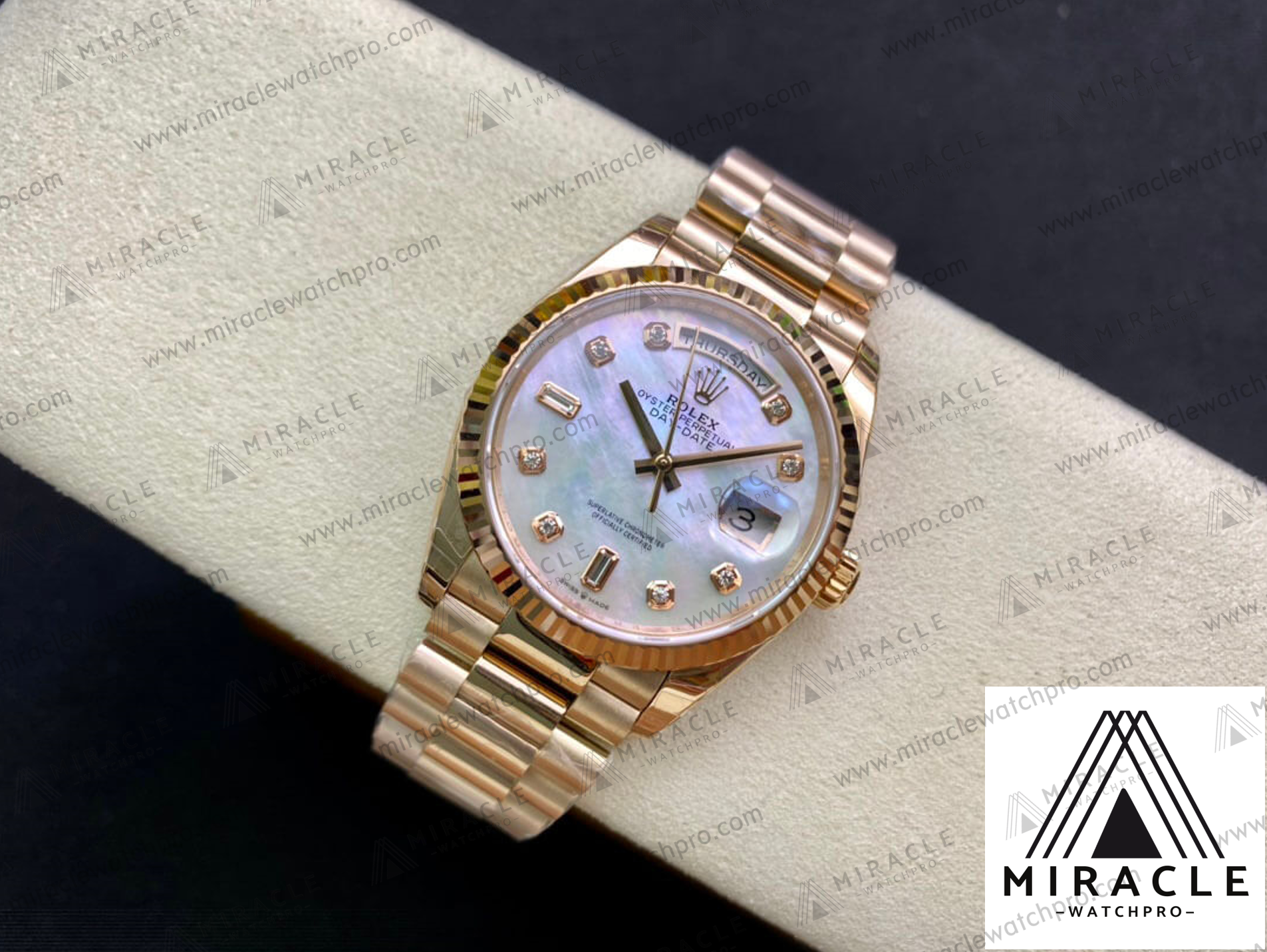 ROLEX-DAY DATE-ref.M128235-0029-Elite Clone-36mm-Replica Watch