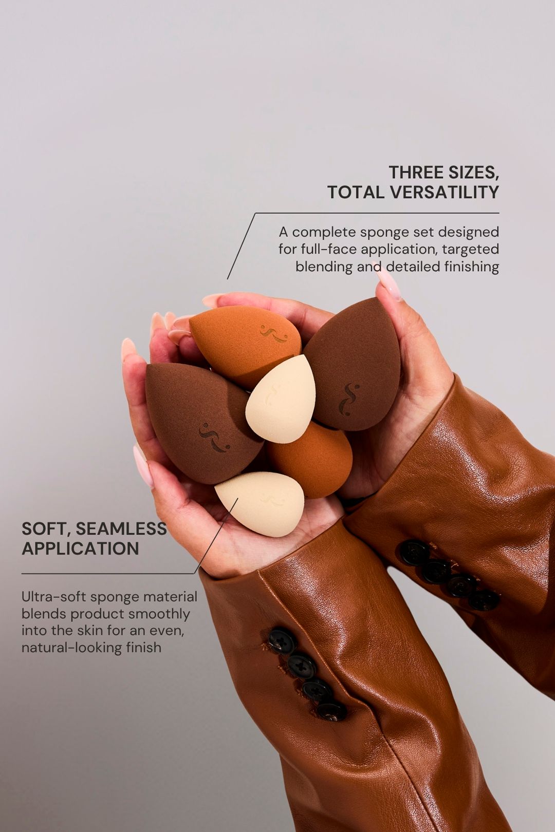 Spectrum Pantherine 6 Piece Blending Sponge Set