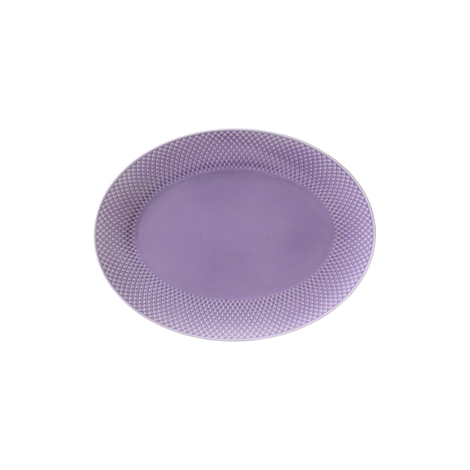 Rhombe Color ovalt serveringsfad, lilla