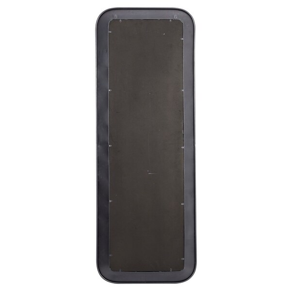 Grey Iron Industrial Wall Mirror 70 x 25 x 3 - 25 x 3 x 70