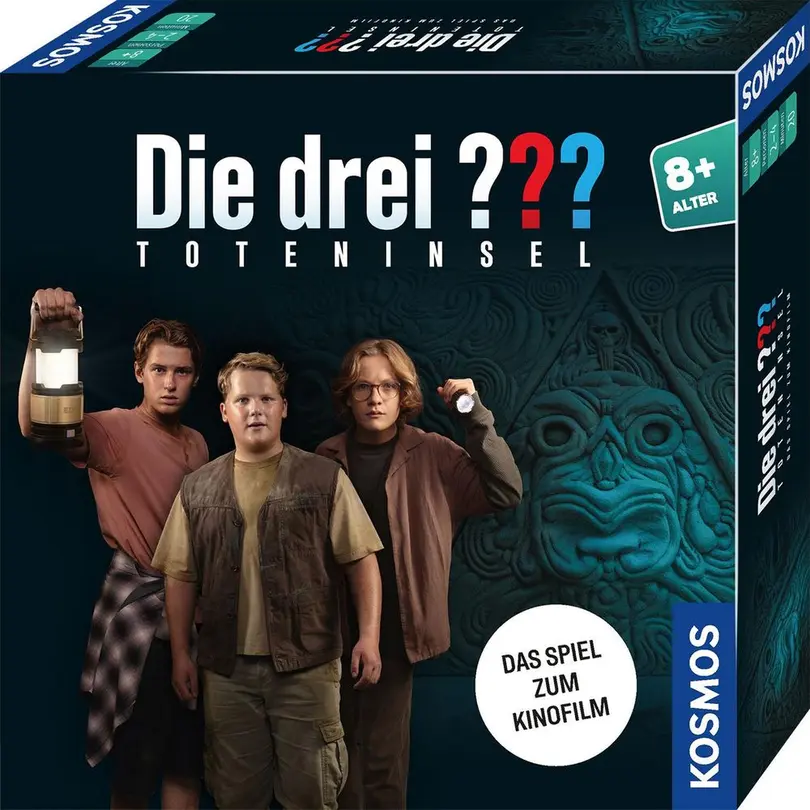 Würfelspiel 39-teilig Die drei ??? Toteninsel