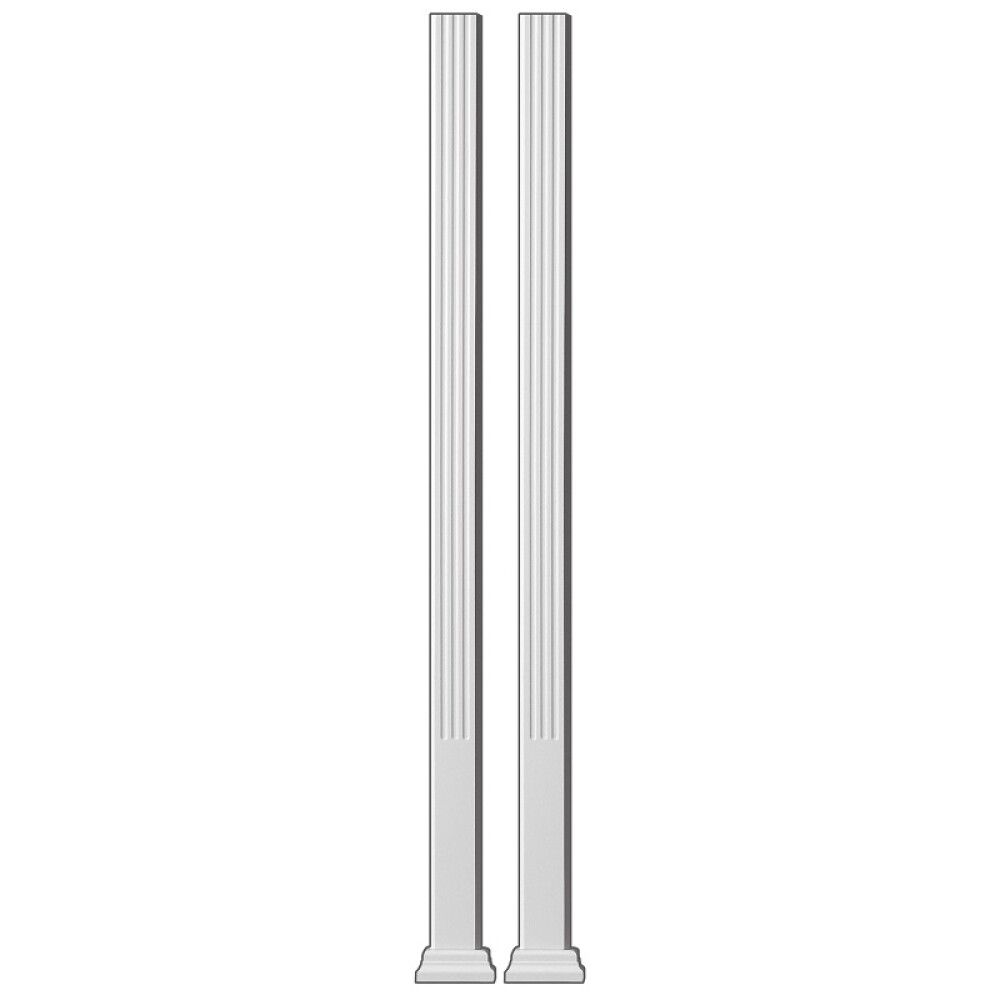 BENPAR LUNDBERGS DUO HVIT 50X945MM