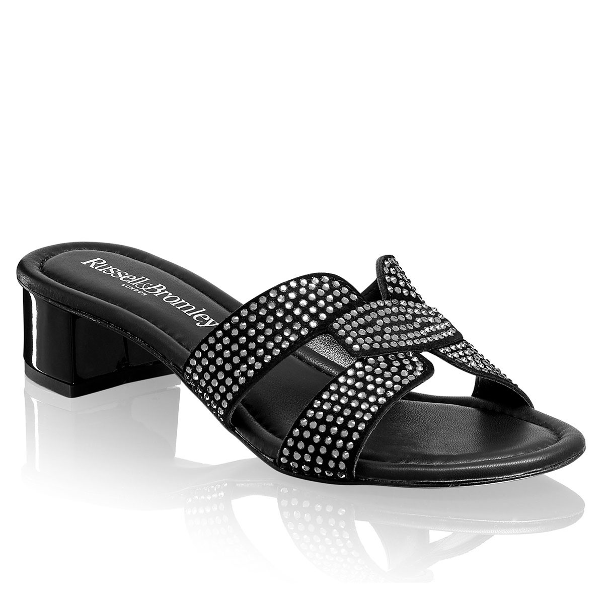 Russell & Bromley STARGAZE Block Heel Mule