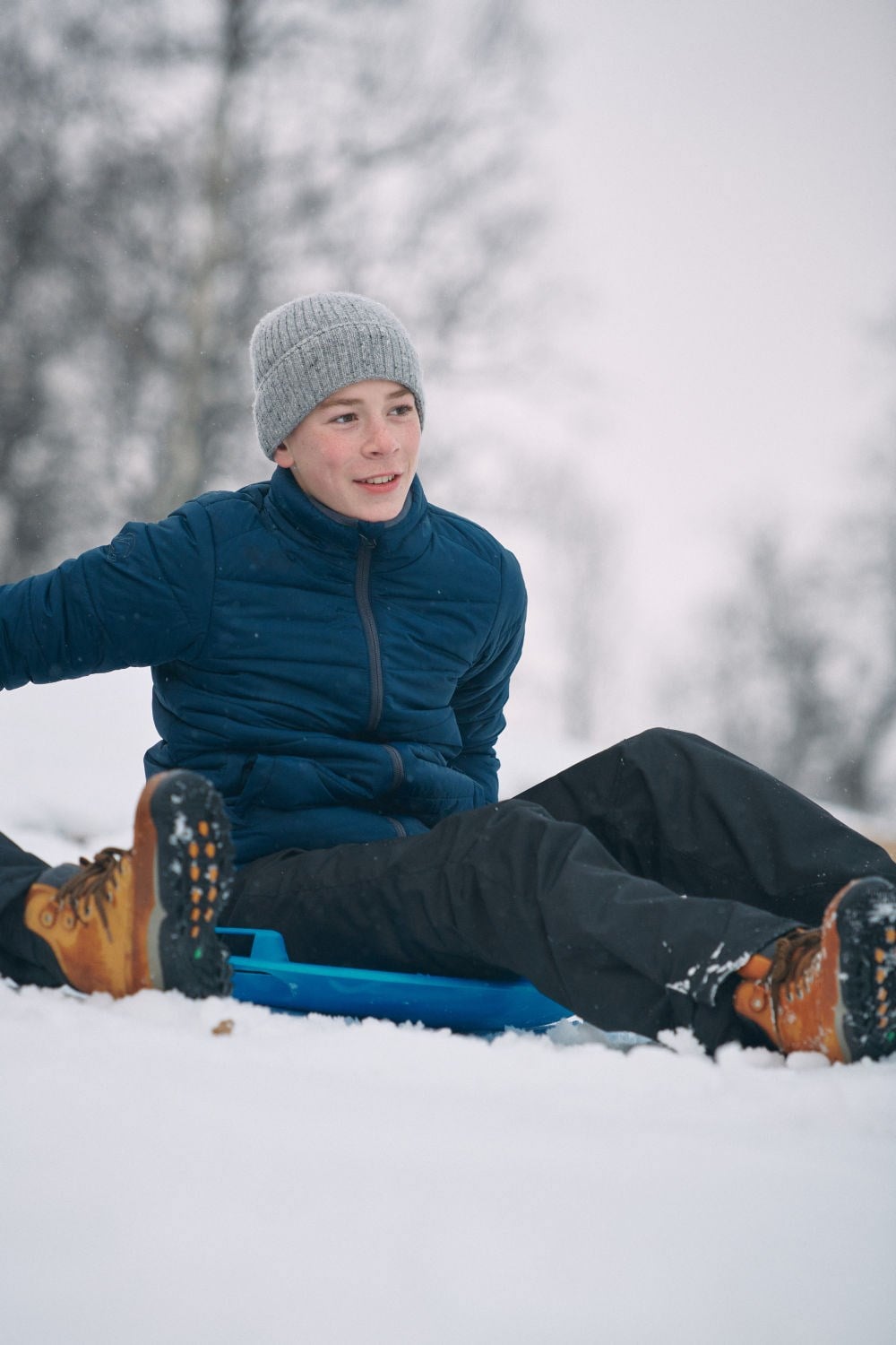 Kvitfjell vattert bukse barn 8-14