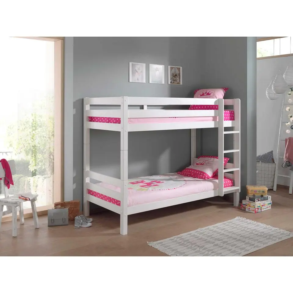 Stapelbed Claire 160cm - wit