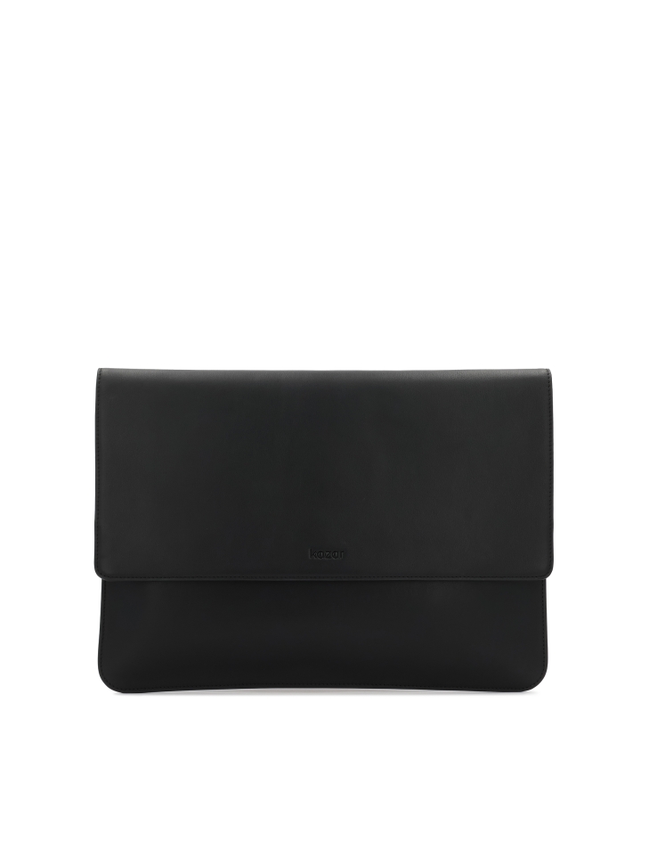 Leather laptop case bag