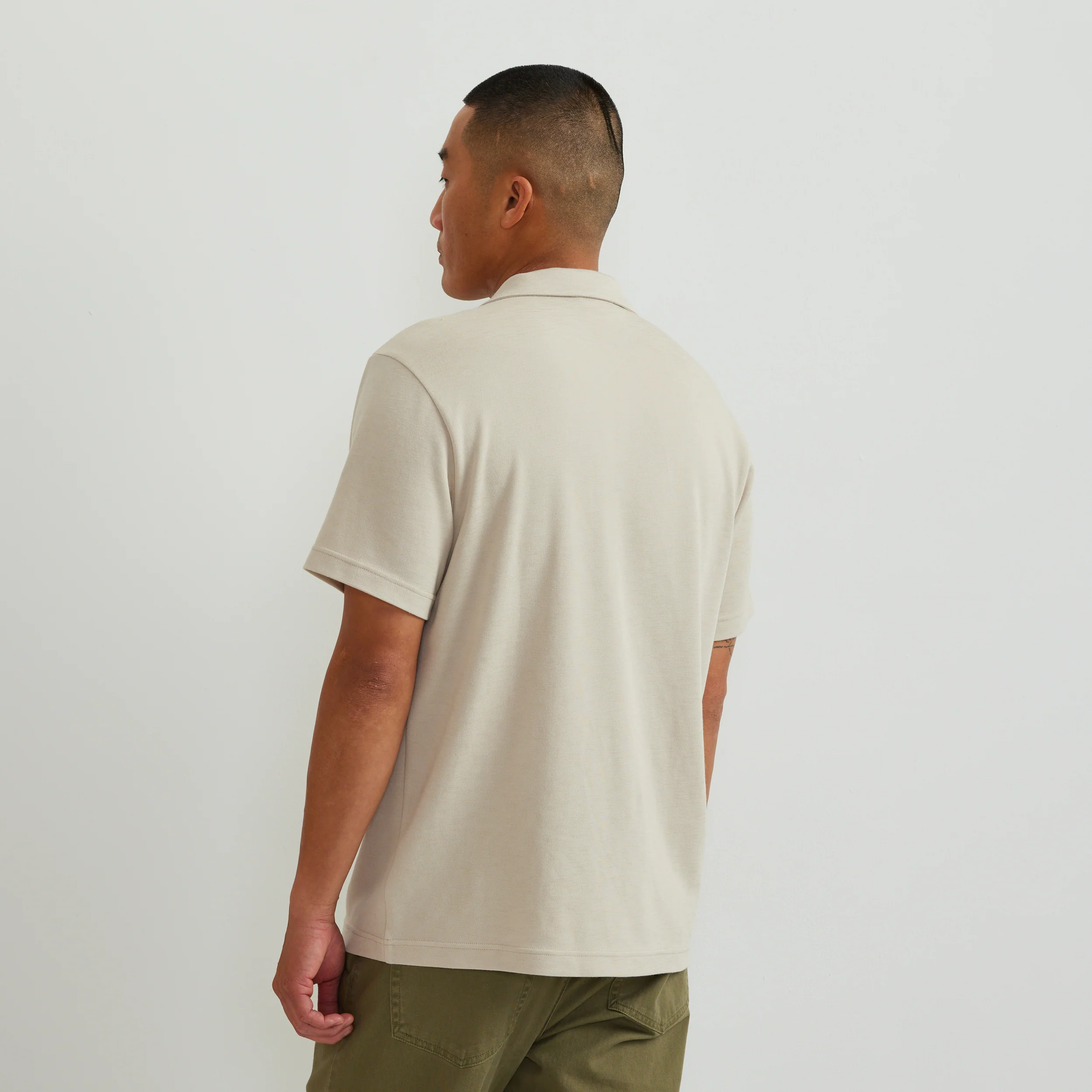 Men's Short Sleeve Journey Modal Polo Shirt