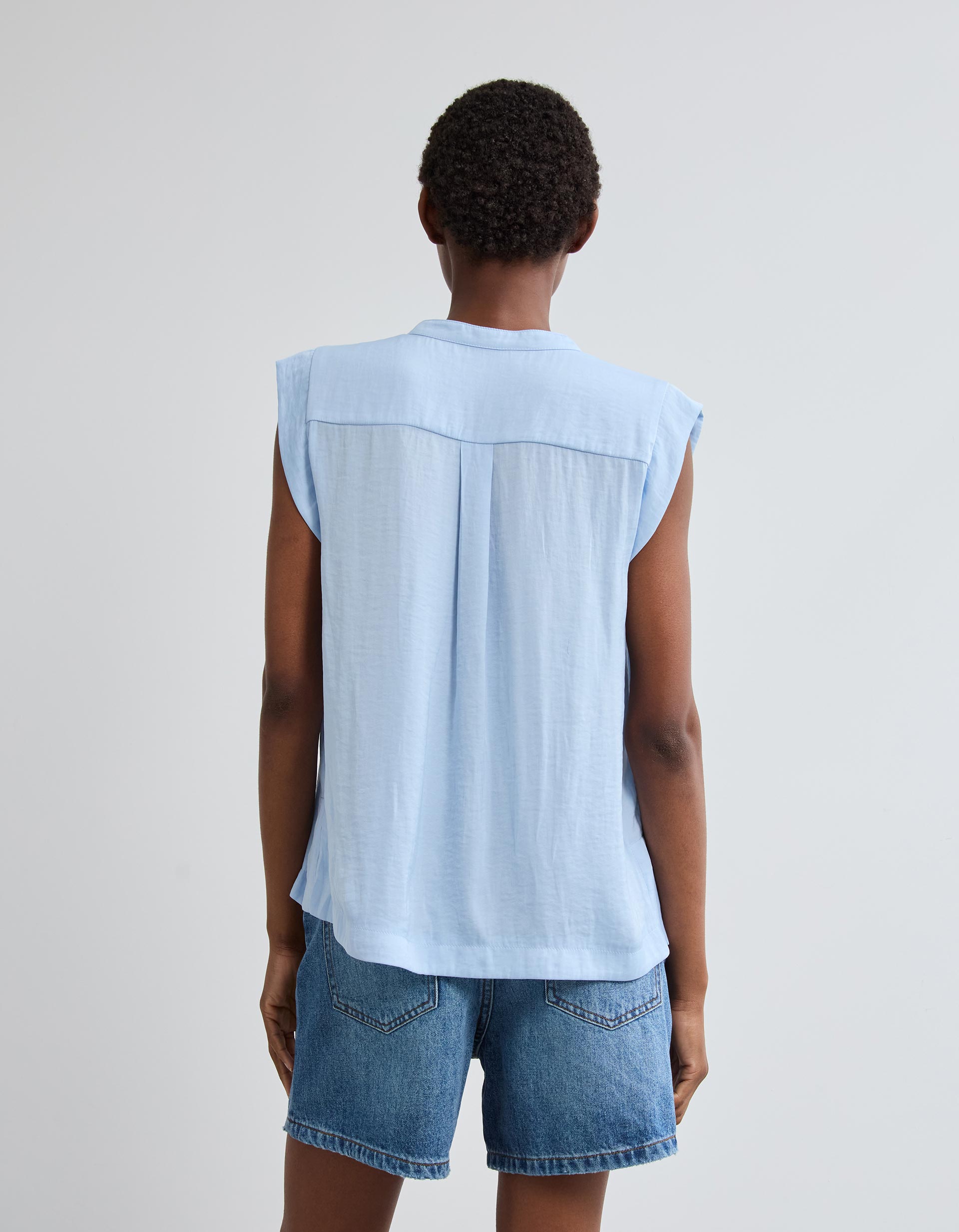Blusa, Mulher, Azul