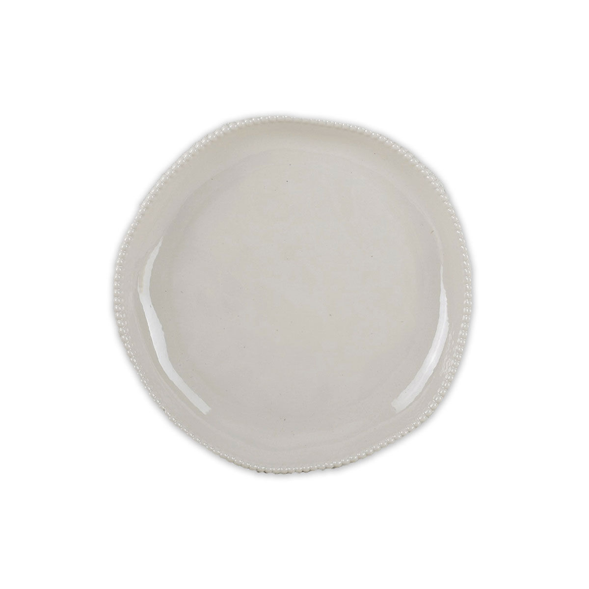 Prato sobremesa PEARL bege 21,3cm