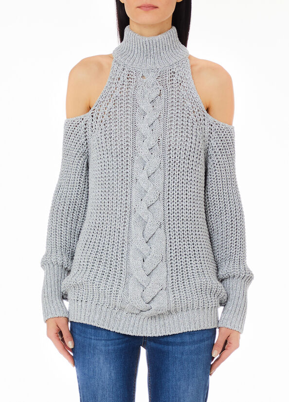 Dolcevita in maglia lurex&reg;