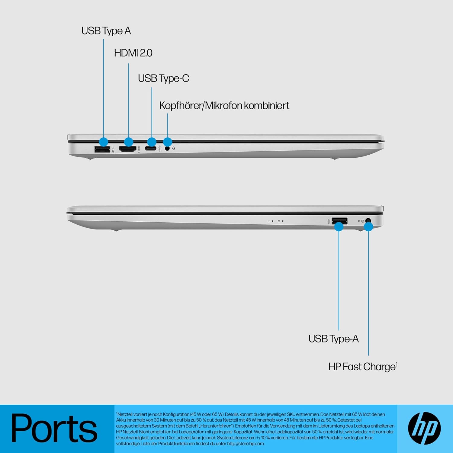 HP Laptop 15/17 with Intel Core i5-13345U/Core i7-1355U