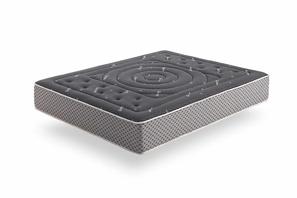 Matelas Mousse Premium Black Multizone, 27cm, 150x190cm - Moonia