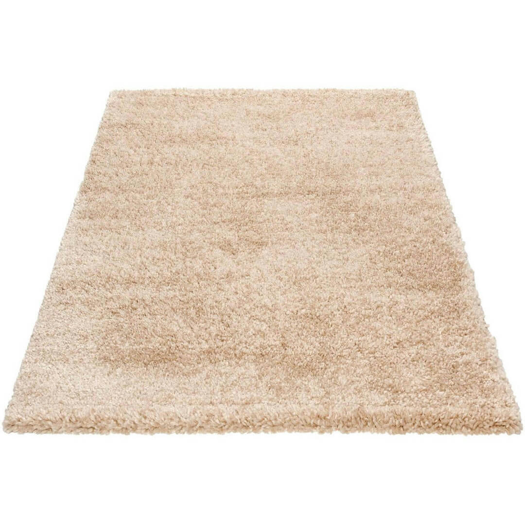 OCTAVIA - Tapis uni design en polypropylène beige 200x290