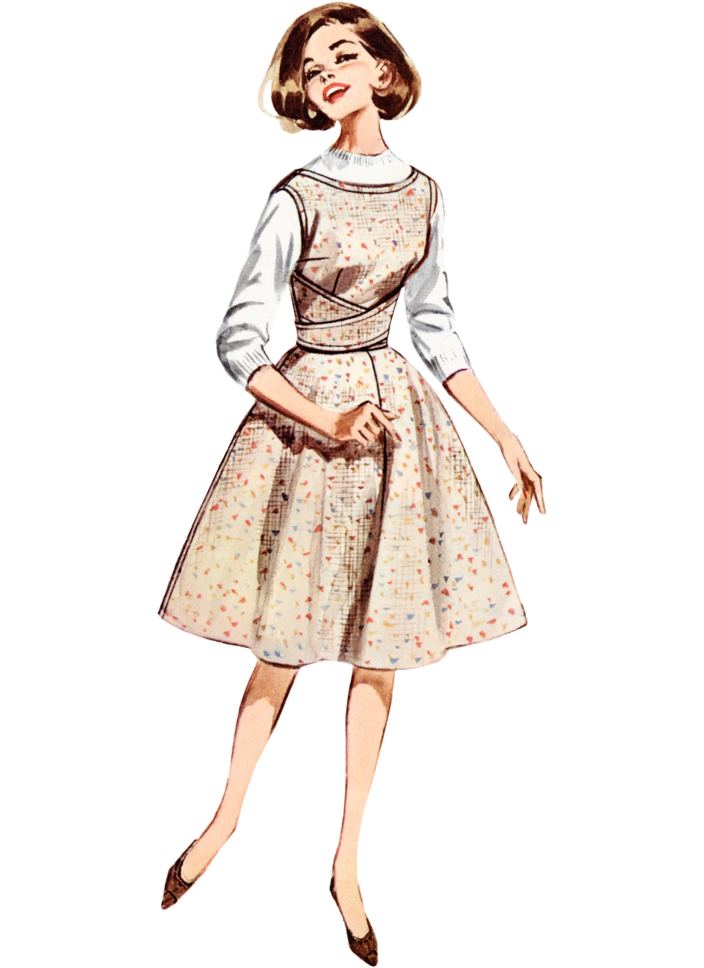 Butterick Pattern B6955 Misses' Shallow Necked Jumper