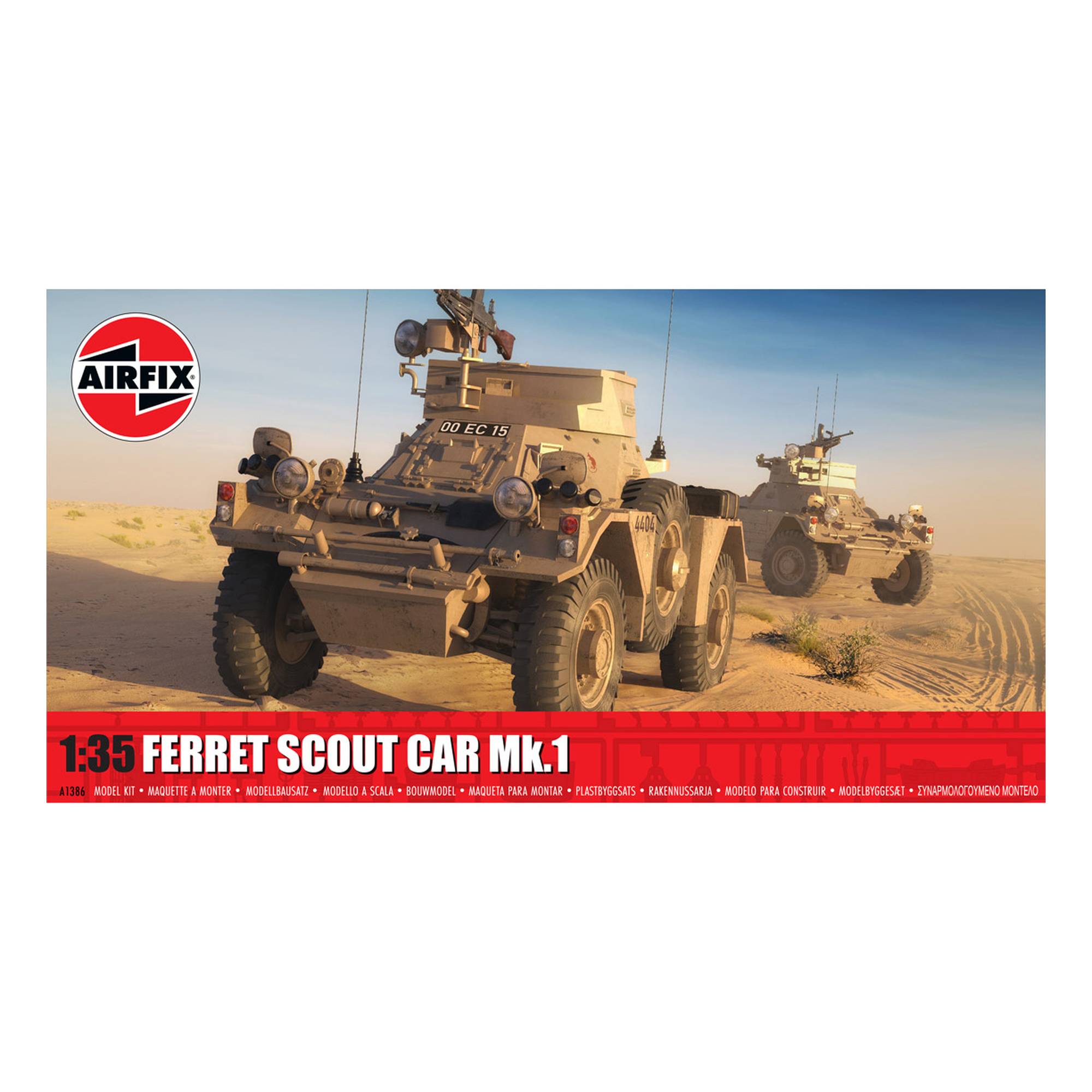 Airfix Ferret Scout Car Mk.1 Model Kit 1:35