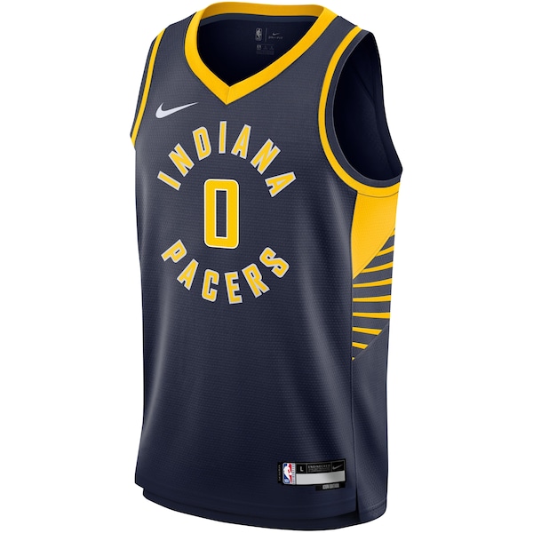 Tyrese Haliburton Indiana Pacers Nike Youth Swingman Jersey - Icon Edition - Navy