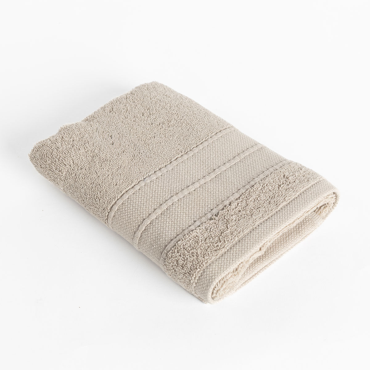 Toalha de mãos ESSENZA castanho claro 50x90cm