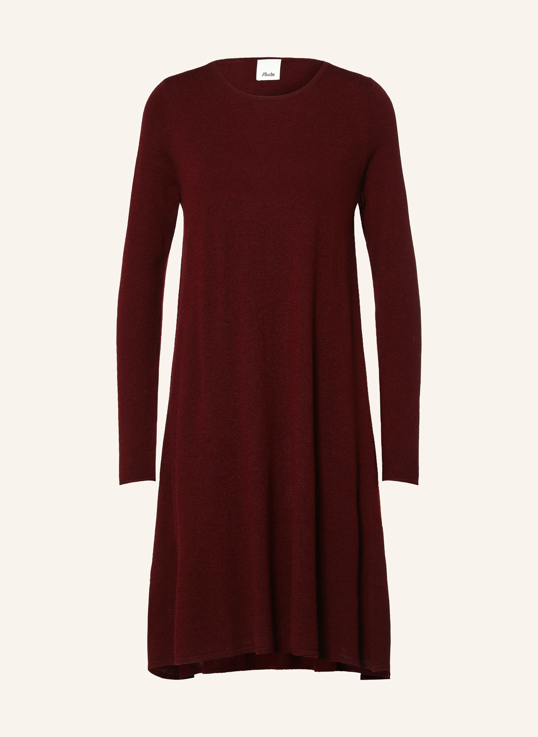 ALLUDE Strickkleid mit Cashmere