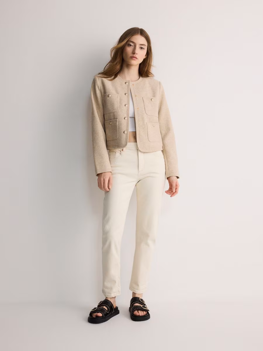 Short Jacket With Pockets