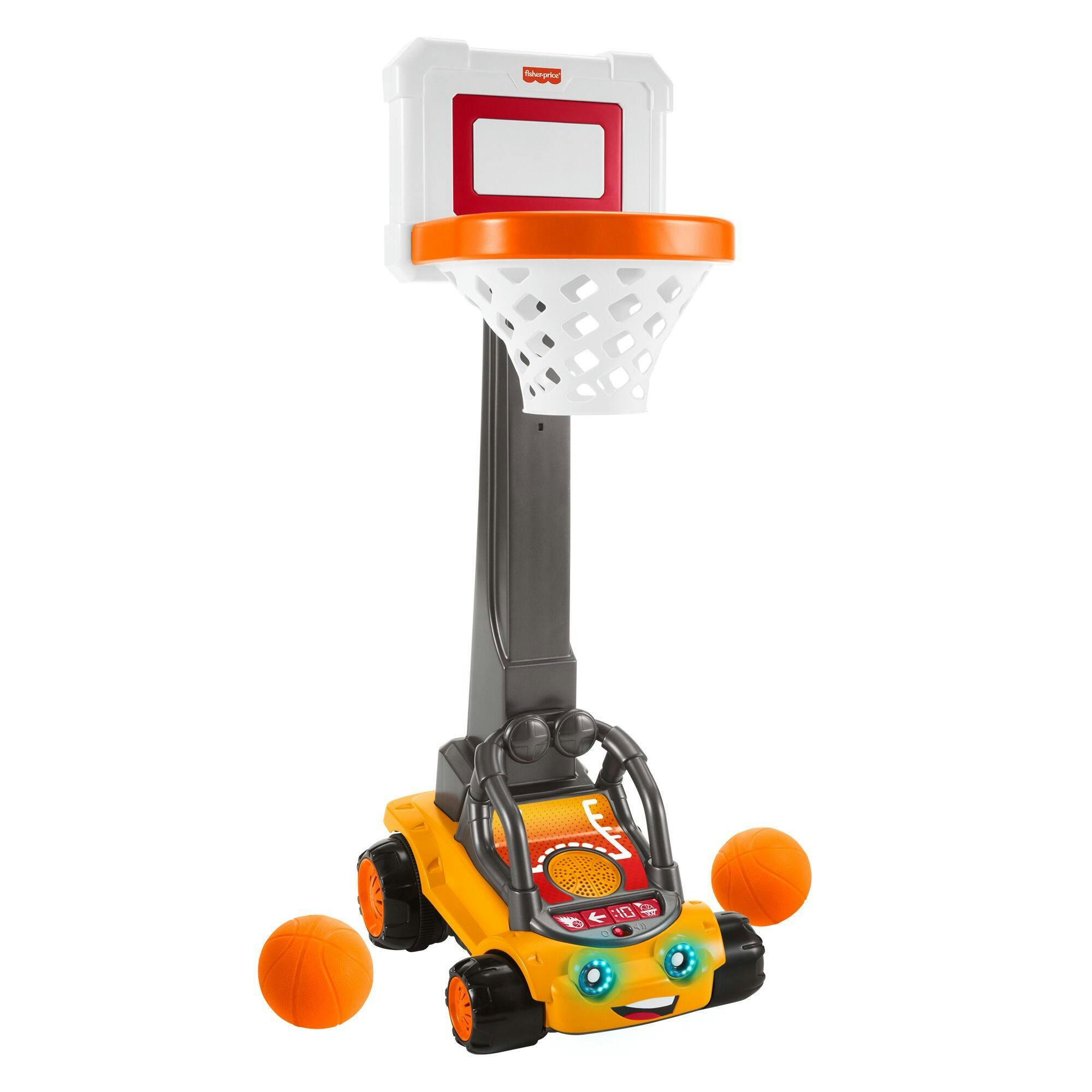 Fisher-Price® B.B. Hoopster™ Electronic Basketball Toy, English, Ages 3 -5 yrs