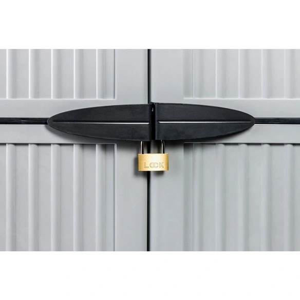 Universalschrank »Noble«, BxHxT: 68 x 171 x 40 cm, Kunststoff, weiß