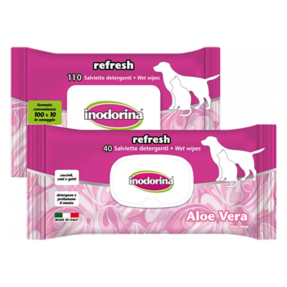 Inodorina Aloe Vera Wipes
