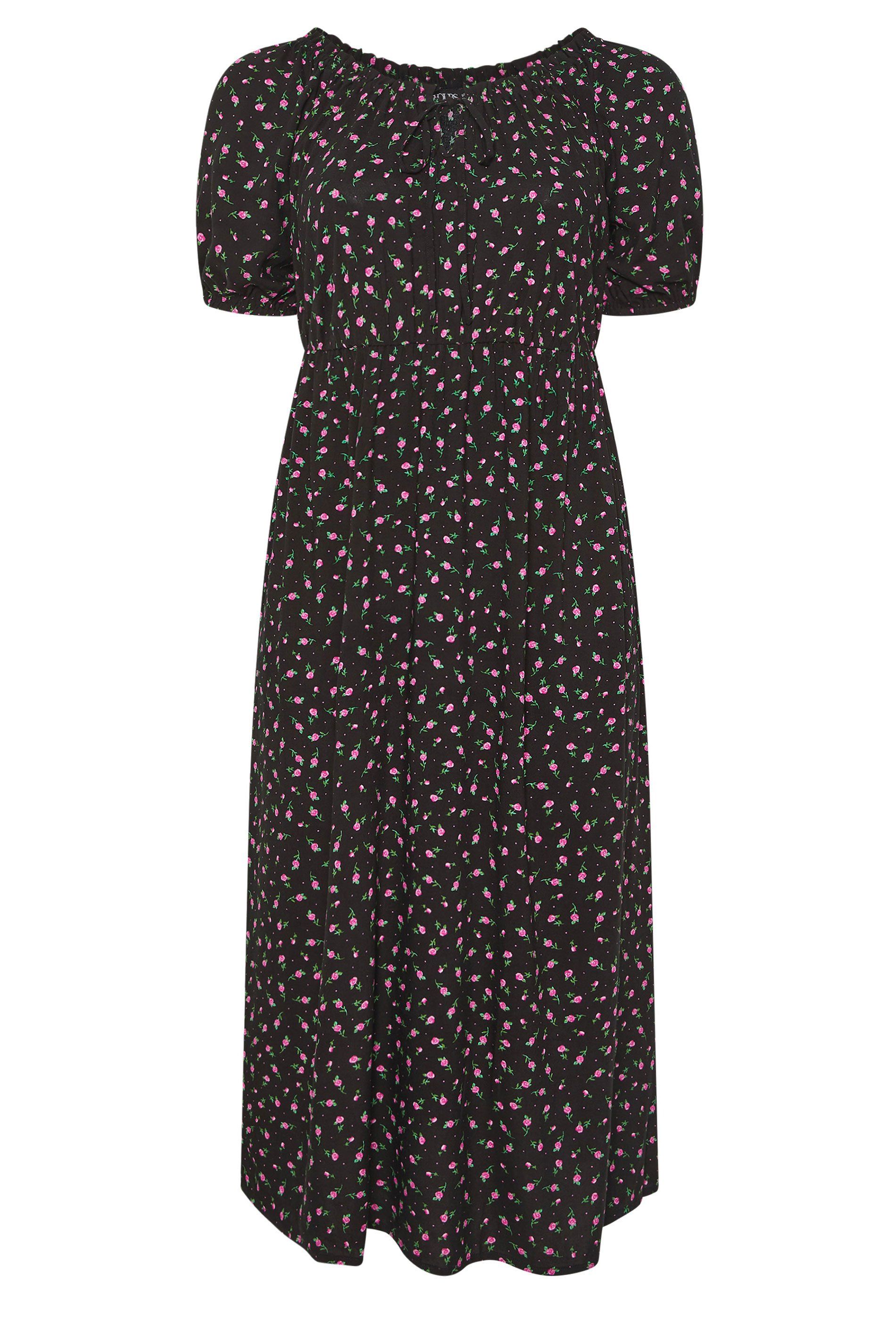 Yours Ditsy Floral Midi Dress