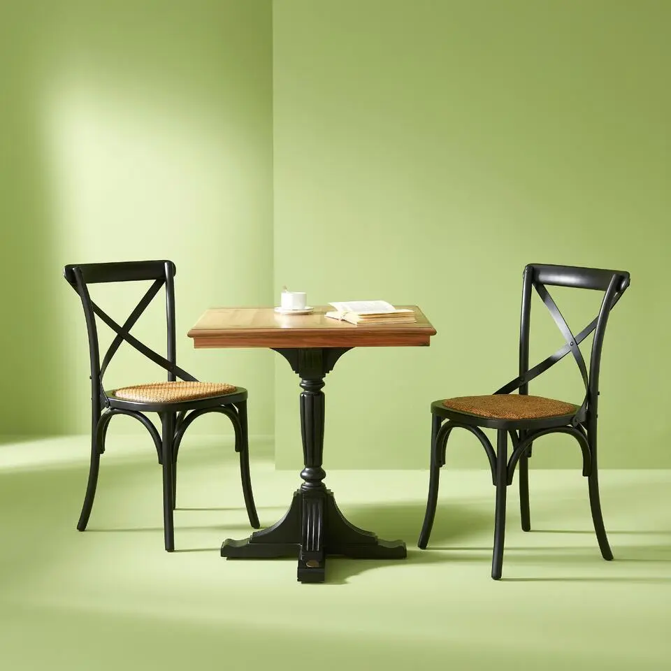 Signature - BISTROT Set van 2 stoelen - Naturel - 61x89x51 cm