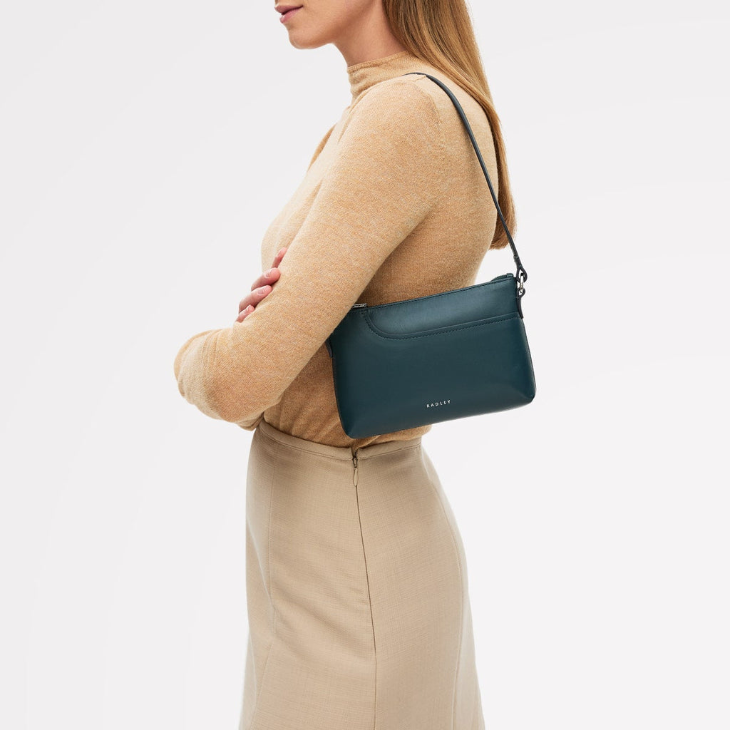 Pockets - Mini Ziptop East-West Shoulder Bag