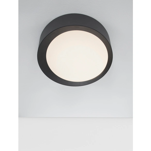 Deckenleuchte »Oby «, LED, 30 W, Höhe: 12 cm, schwarz