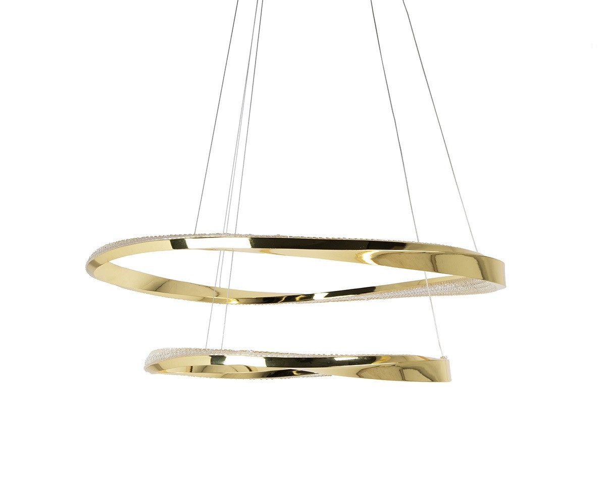 MOOSEE lampa wisząca ANILLO 2 złota