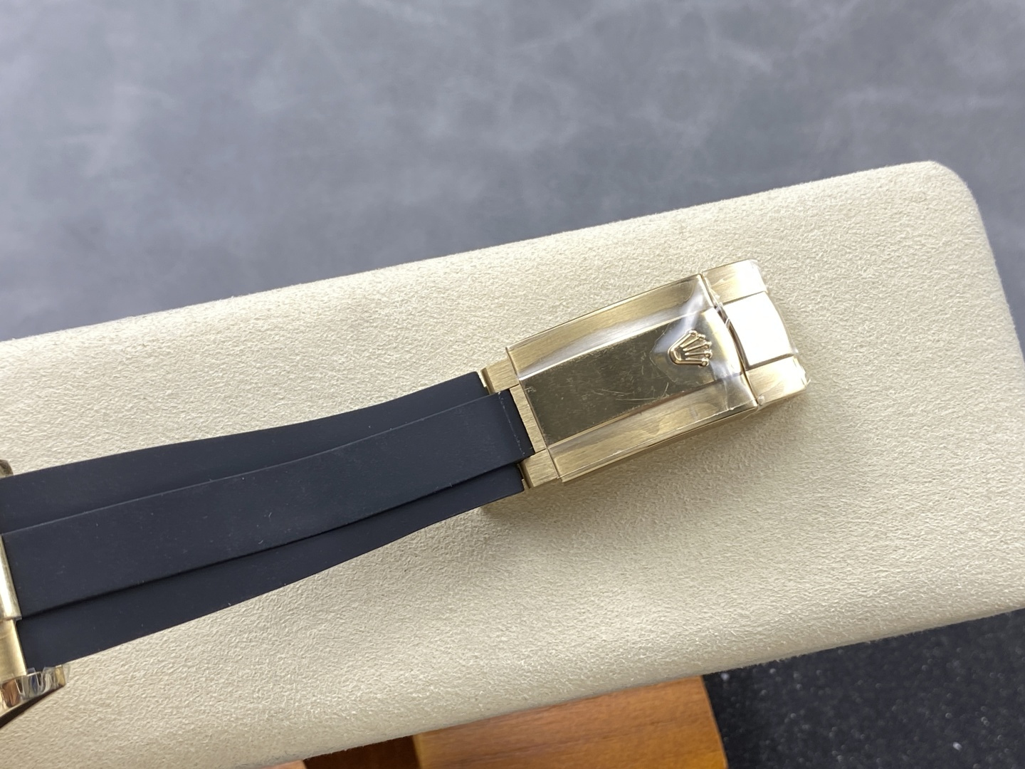 Rolex Sky-Dweller YG Plated Green Dial 42mm Oysterflex Super Clone