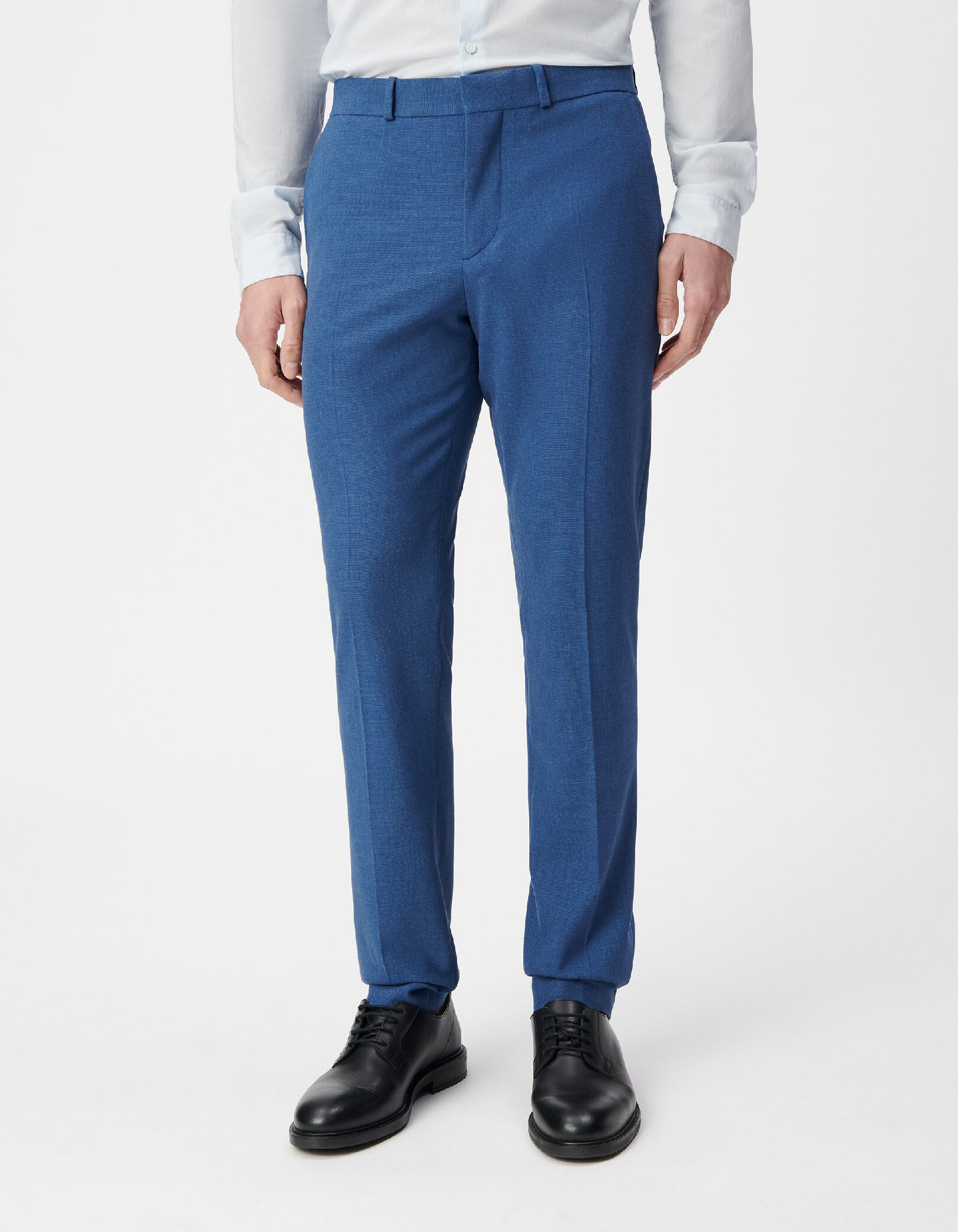 Pantalon de costume bleu indigo Homme