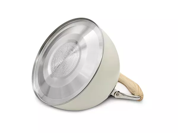Czajnik ze stali nierdzewnej 2,5 L Meyerhoff - Kremowy 1TR.CZA.40783