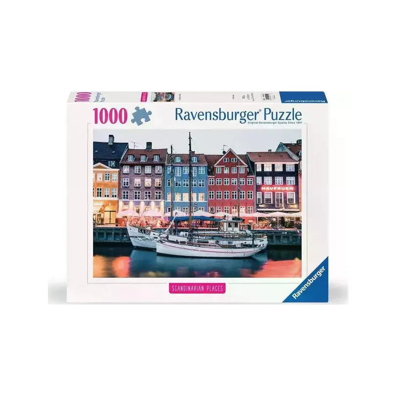 Puzzle 1000er-Set Kopenhagen