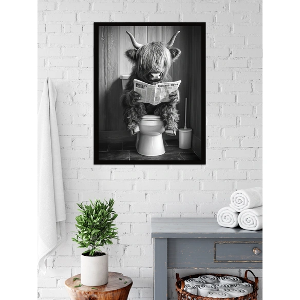Gerahmtes Bild, 40x50 cm, Motiv: 405946, Rahmen: Schwarz