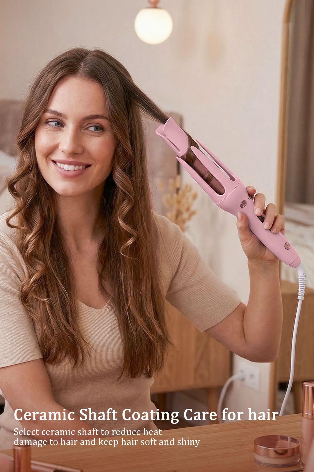 SHEONLY Ionic Hair Curling Iron