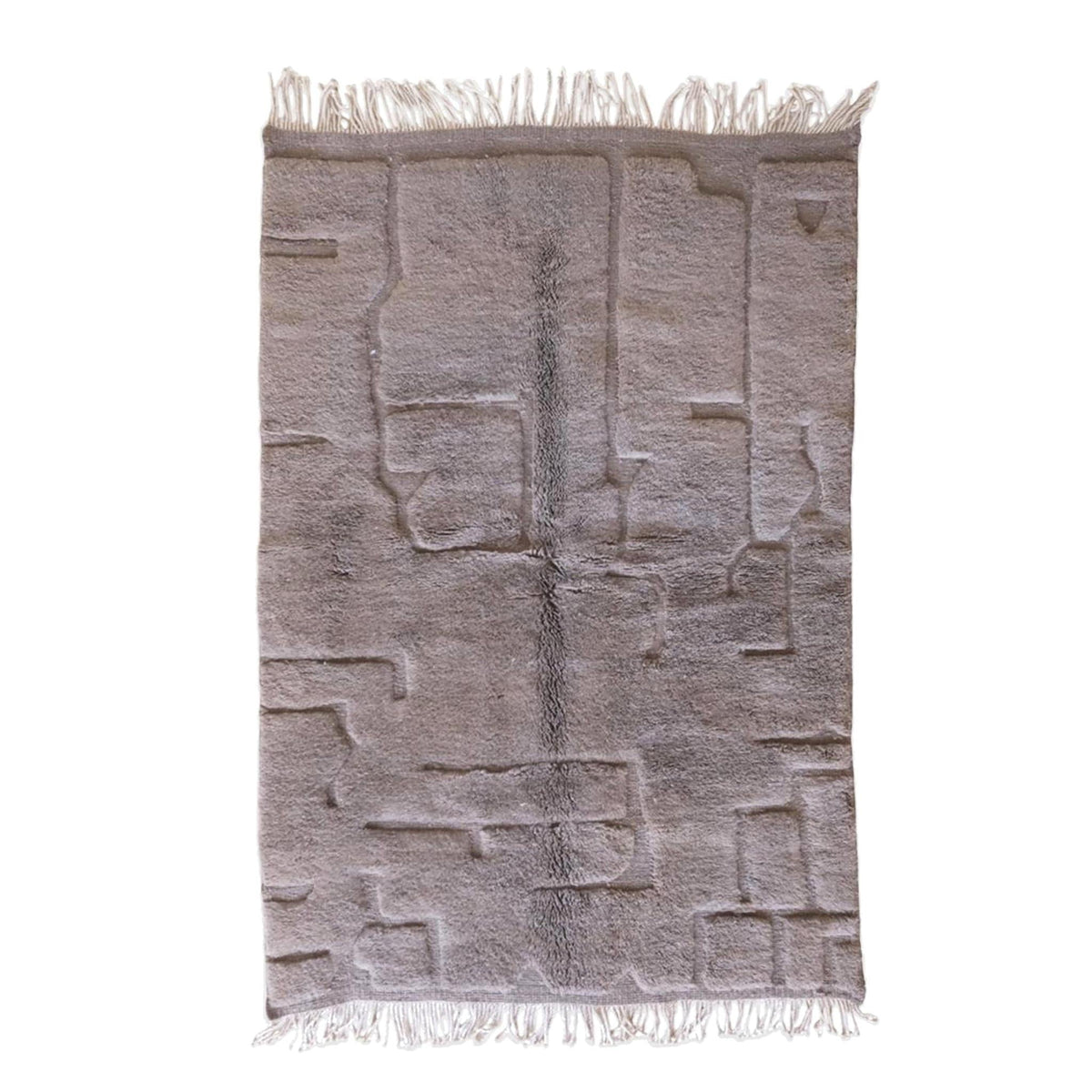 AFK Living vloerkleed Berber - handgemaakt - Wol - 120 cm x 170 cm