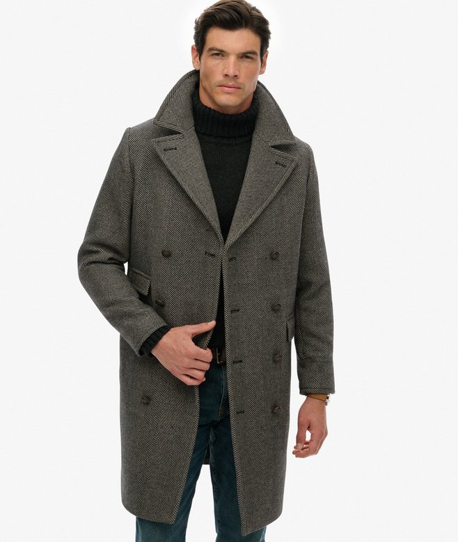 The Merchant Store - Wool Blend Long Coat