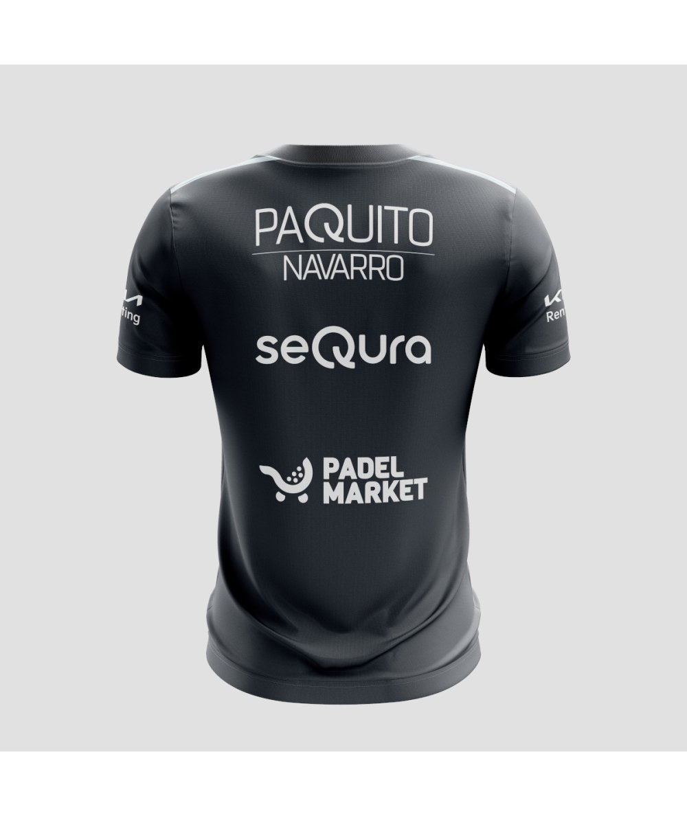CAMISETA BULLPADEL LICIO TF PN NEGRO