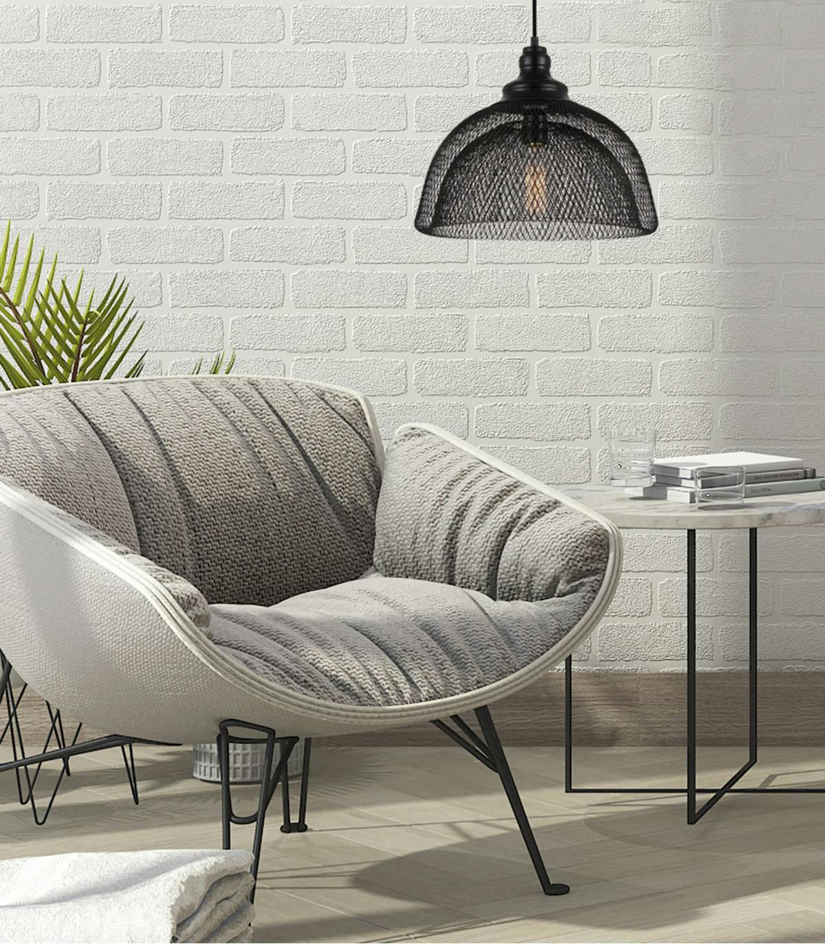 FANNY - Suspension en métal noir d. 35 cm