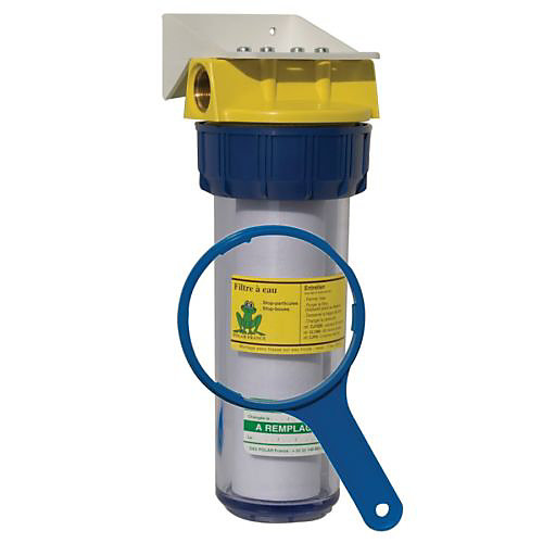 Filtre complet 3/4 avec cartouche CJ1020 anti-boue et équerre - POLAR - F34C