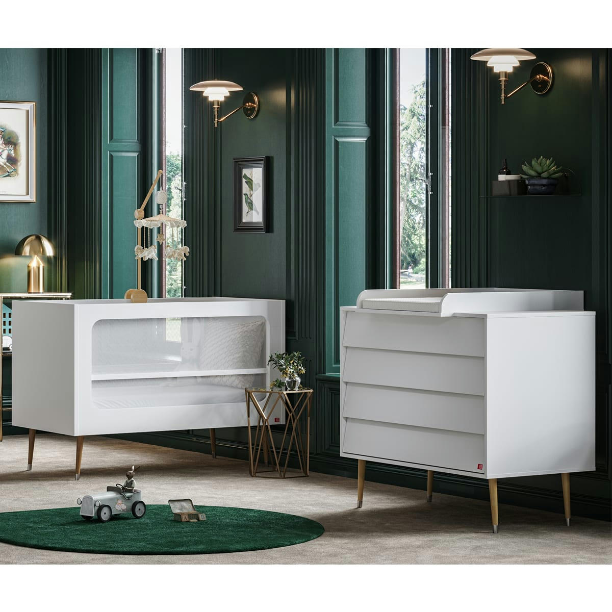 BOSQUE - Commode à langer blanc