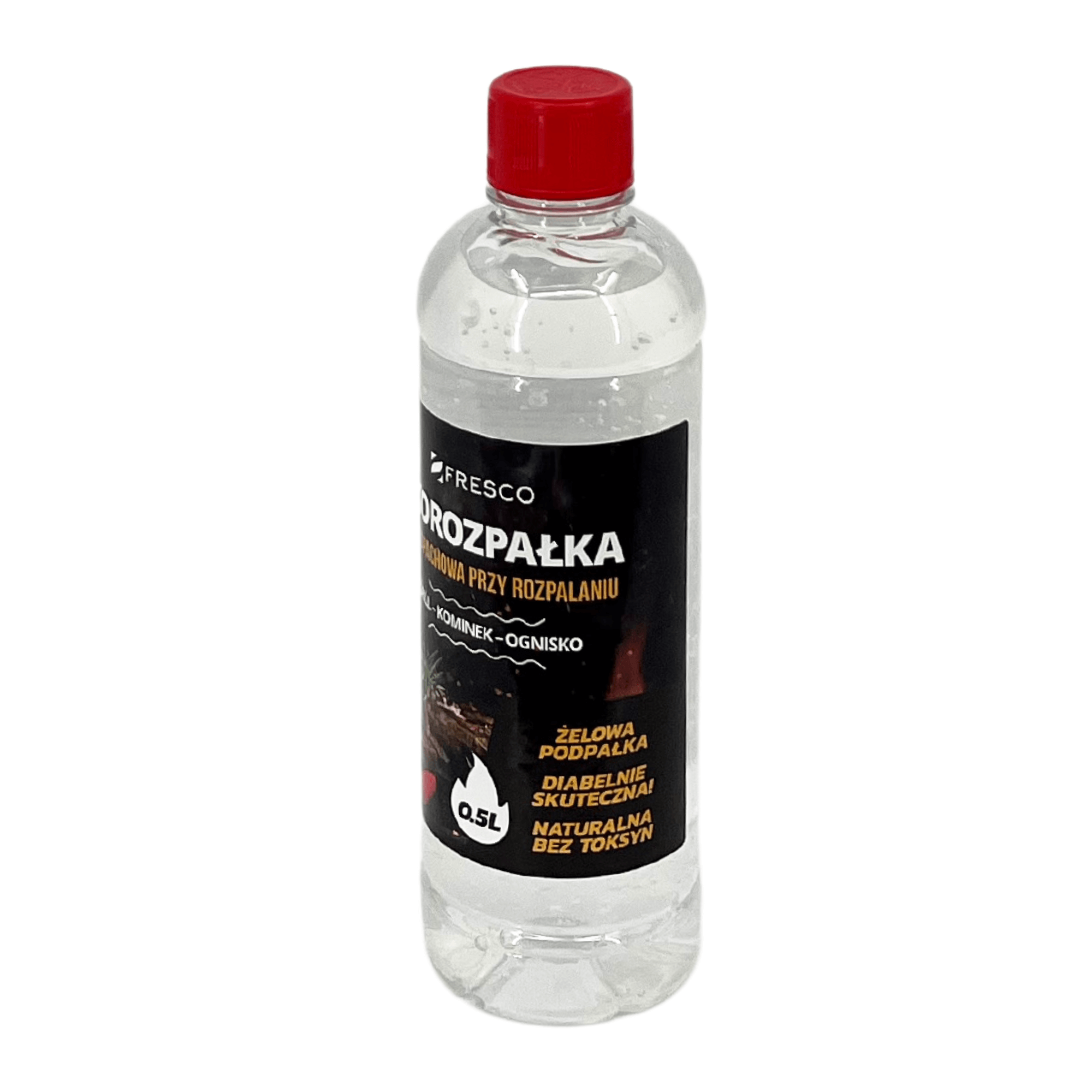 Żelowa eko rozpałka do grilla kominka ogniska bezzapachowa 0.5l