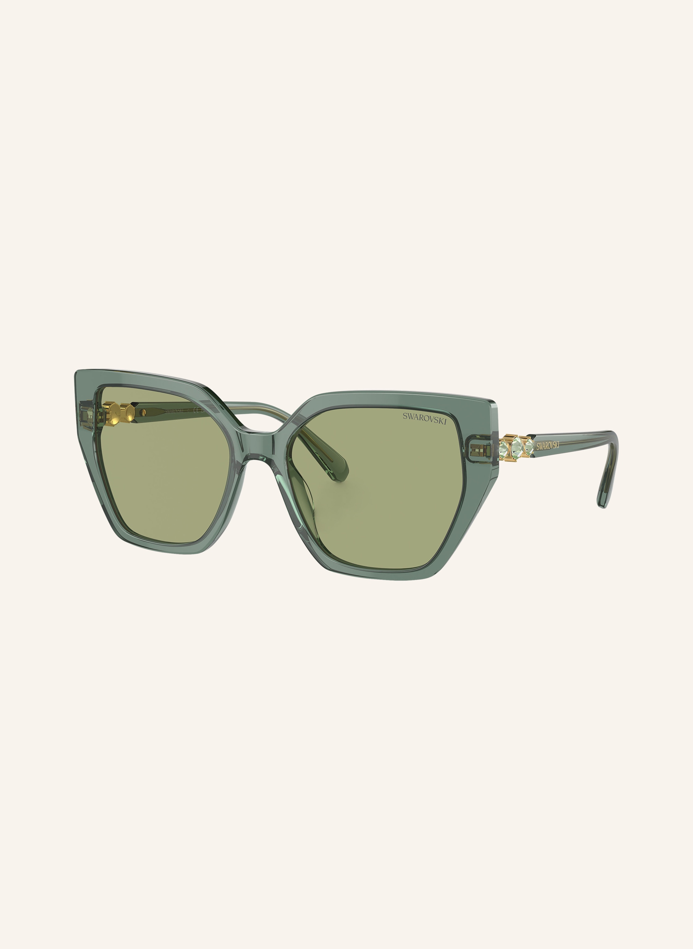 SWAROVSKI Sonnenbrille SK6016 mit Swarovski Kristallen