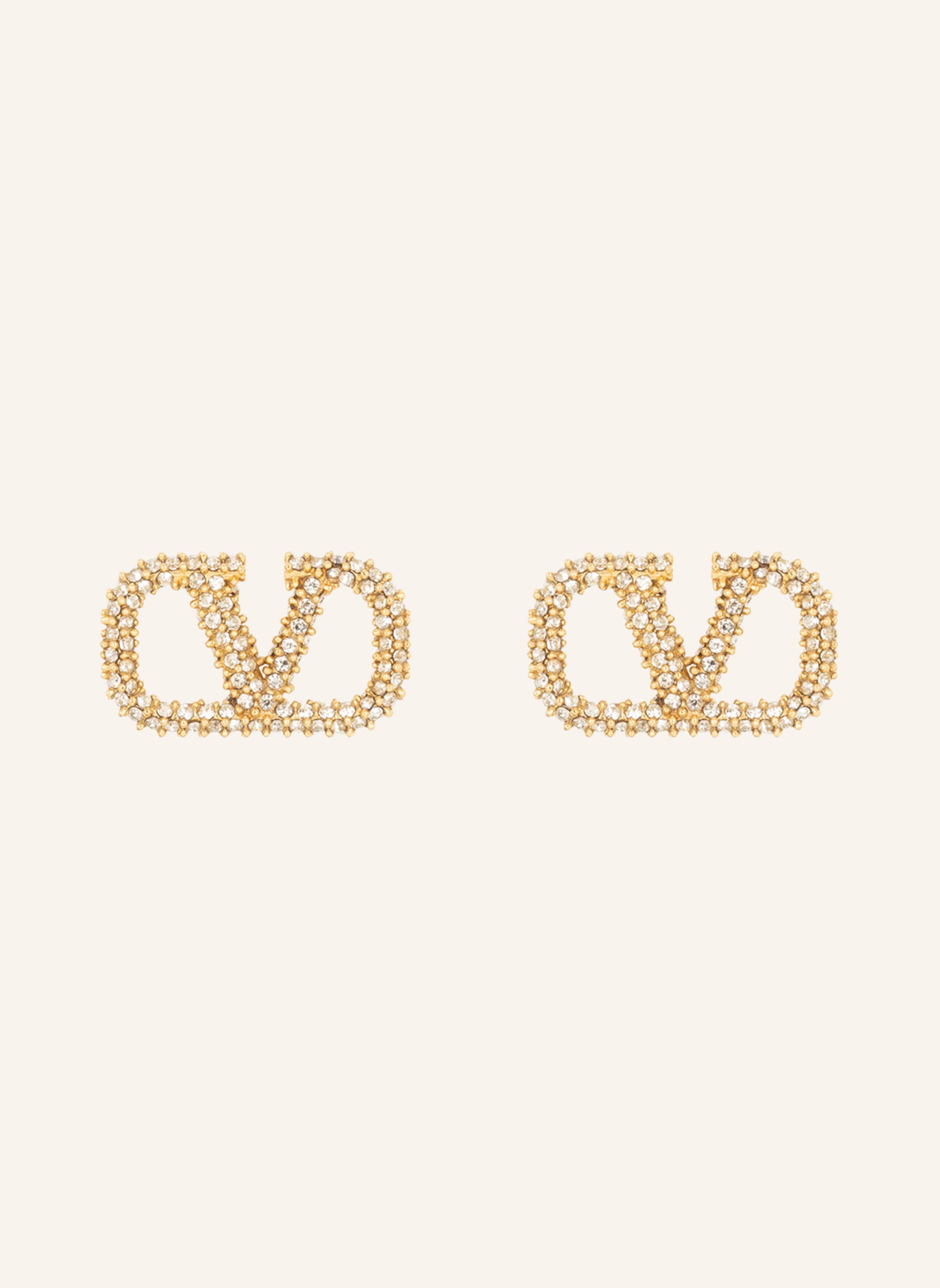 VALENTINO GARAVANI Ohrstecker VLOGO mit Swarovski Kristallen