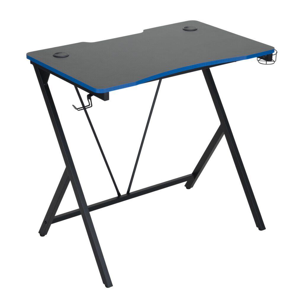 Bureau gaming pro max métal noir 80x50xH75cm